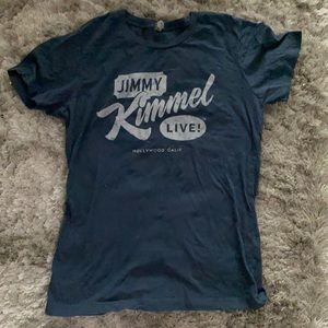 Jimmy Kimmel Live T-shirt (fitted) size large blue